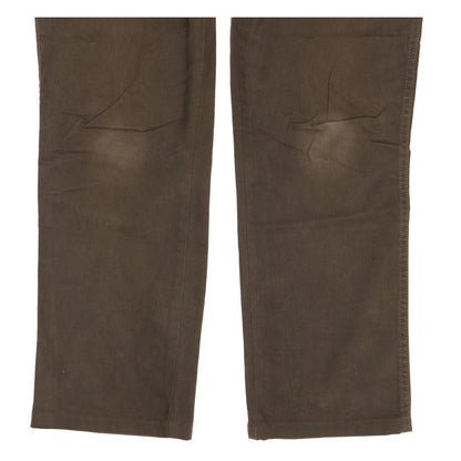 Wrangler Texas Men Brown Straight Regular Stretch Jeans W34 L28