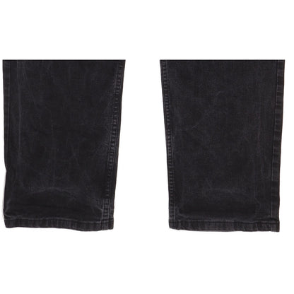 Lee Men Black Straight Regular Jeans W34 L32