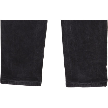 Lee Men Black Straight Regular Jeans W34 L32