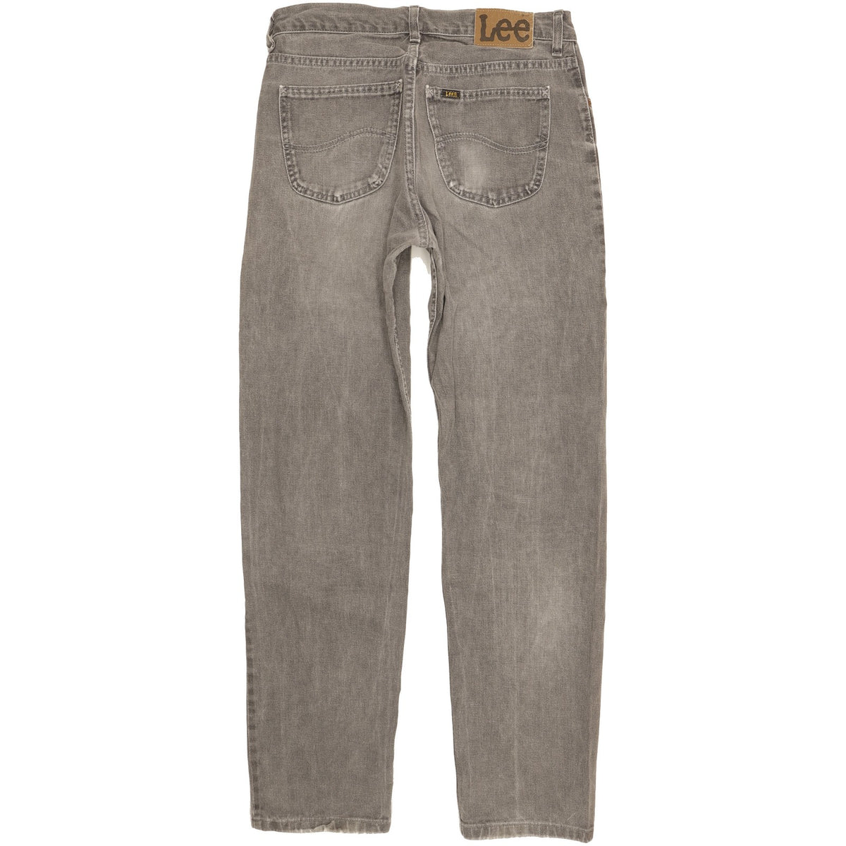Lee Brooklyn Men Grey Straight Regular Jeans W33 L32