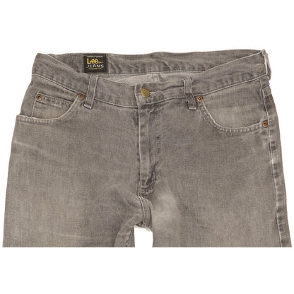 Lee Brooklyn Men Grey Straight Regular Jeans W33 L32