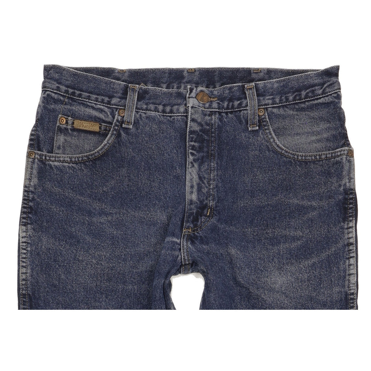 Wrangler Texas Men Blue Straight Regular Jeans W34 L30