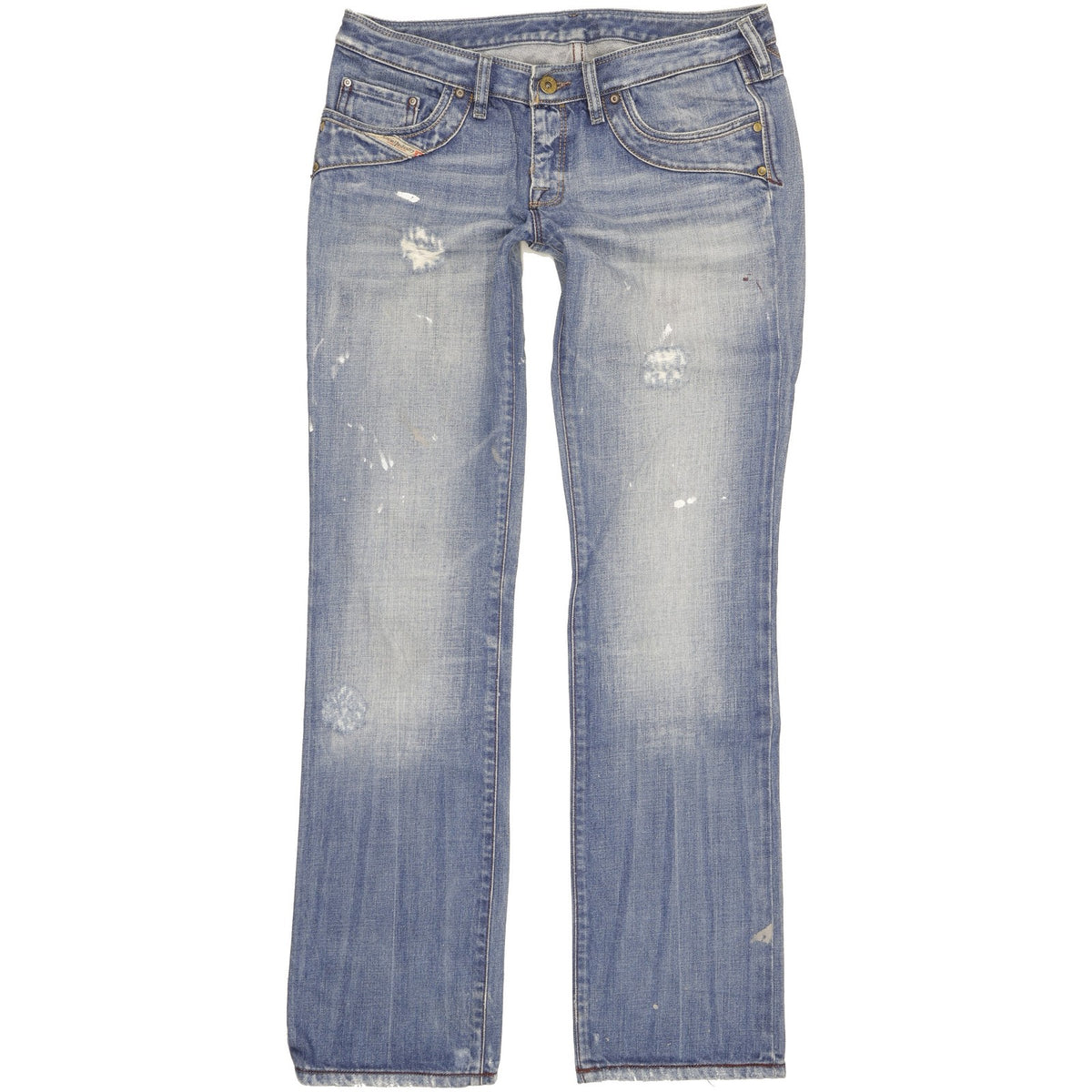 Diesel Kycut Women Blue Straight Slim Jeans W29 L32