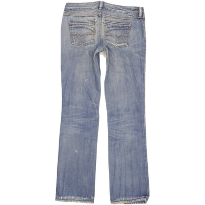 Diesel Kycut Women Blue Straight Slim Jeans W29 L32