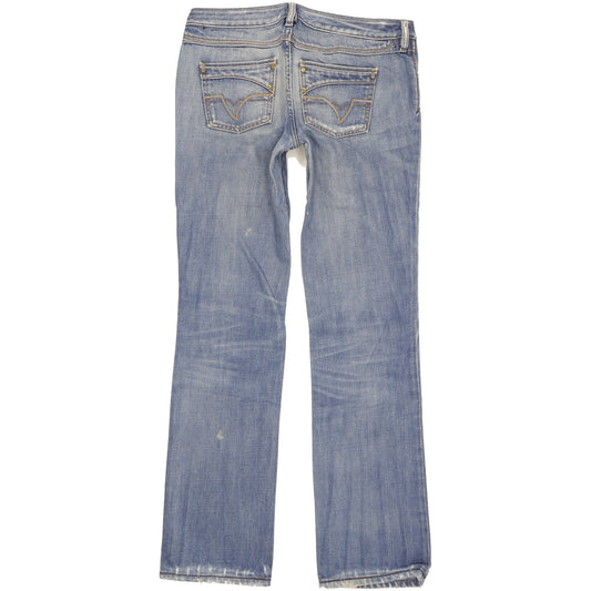 Diesel Kycut Women Blue Straight Slim Jeans W29 L32