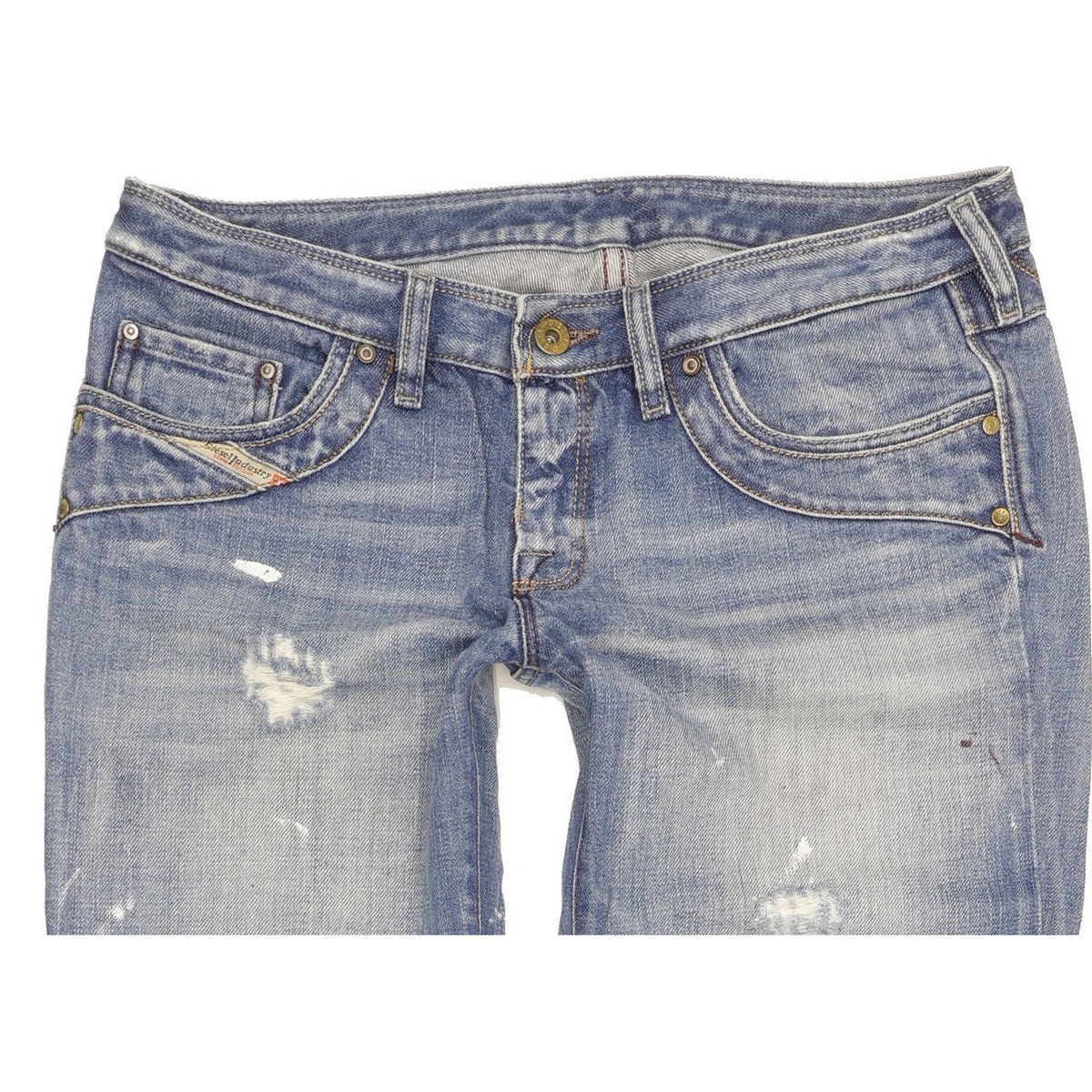 Diesel Kycut Women Blue Straight Slim Jeans W29 L32