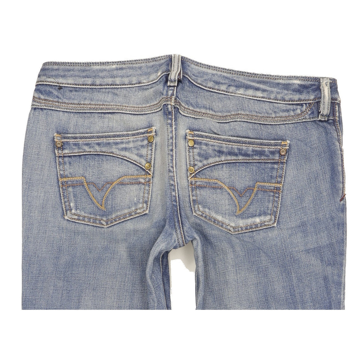 Diesel Kycut Women Blue Straight Slim Jeans W29 L32