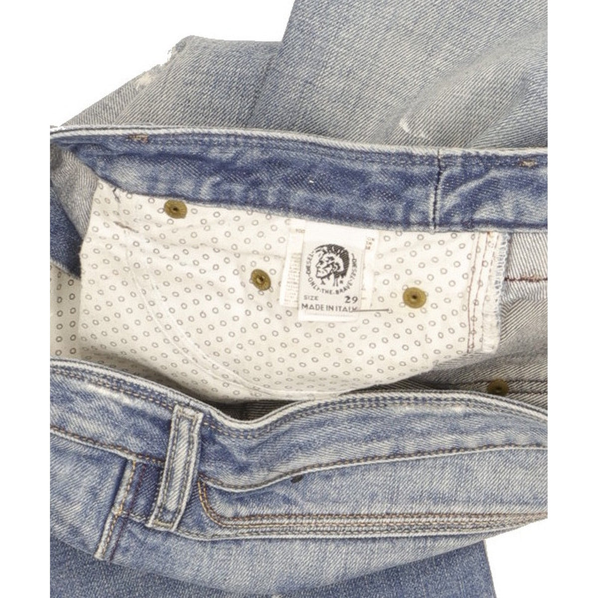 Diesel Kycut Women Blue Straight Slim Jeans W29 L32