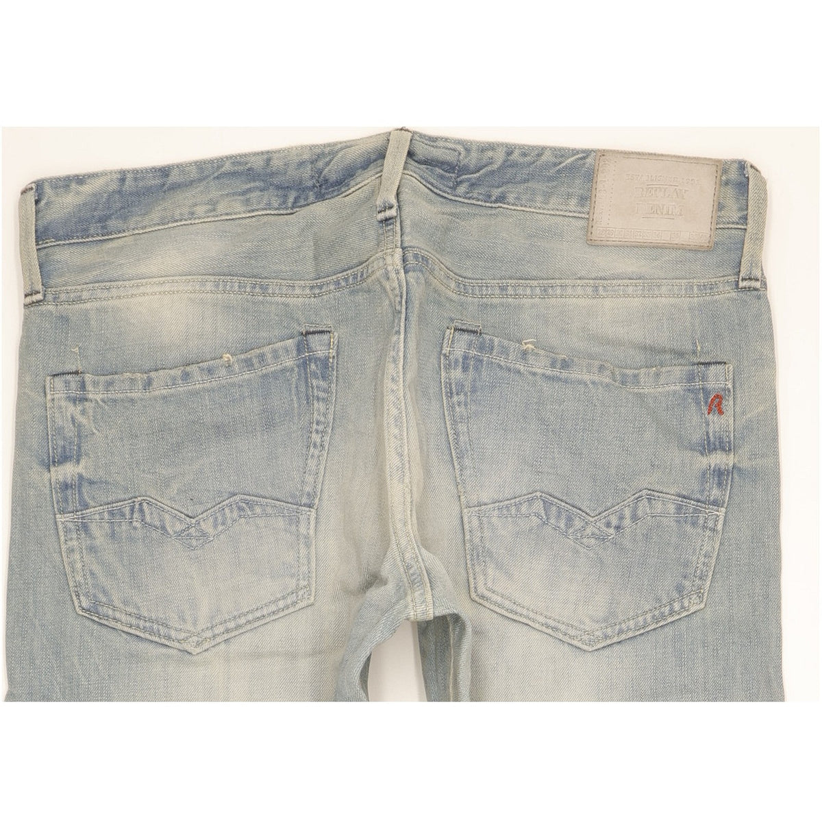 Replay Waitom Men Blue Straight Regular Jeans W34 L32