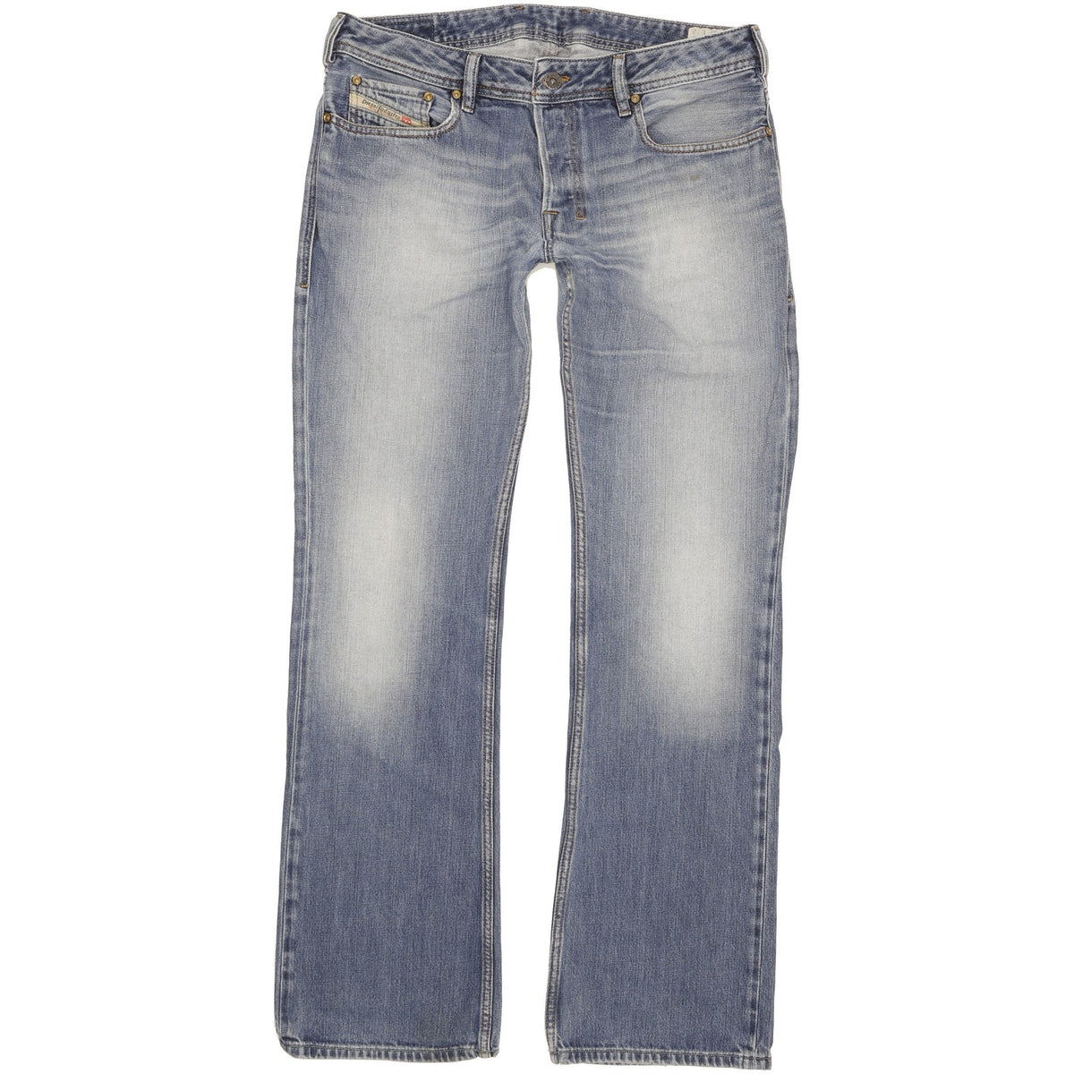 Diesel Zatiny Men Blue Straight Slim Jeans W32 L32