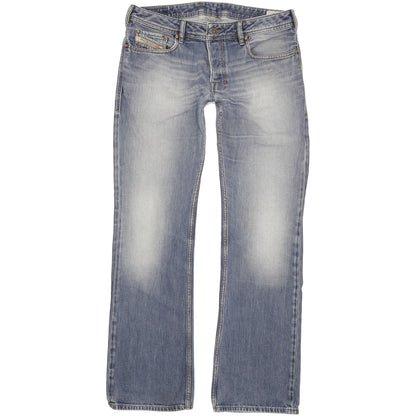 Diesel Zatiny Men Blue Straight Slim Jeans W32 L32