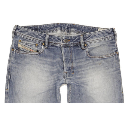 Diesel Zatiny Men Blue Straight Slim Jeans W32 L32