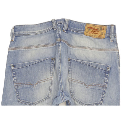 Diesel Krooley Men Blue Tapered Slim Stretch Jeans W31 L32