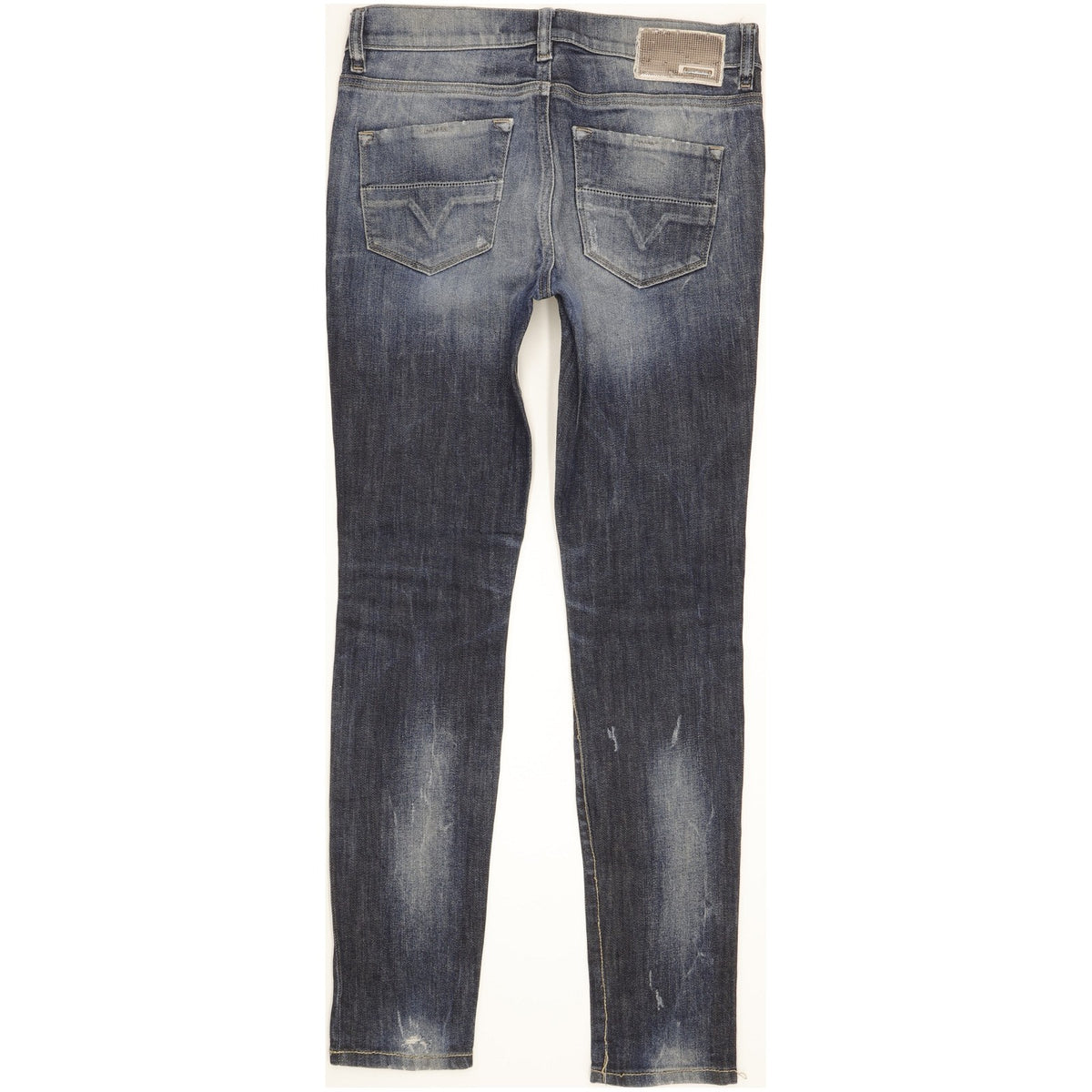 Diesel Hi-Vy Women Blue Skinny Slim Stretch Jeans W27 L28