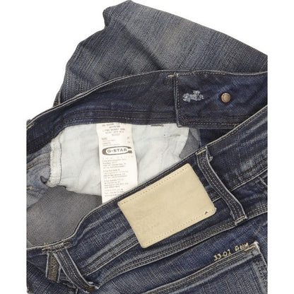 G-Star Lynn Women Blue Skinny Slim Stretch Jeans W26 L35