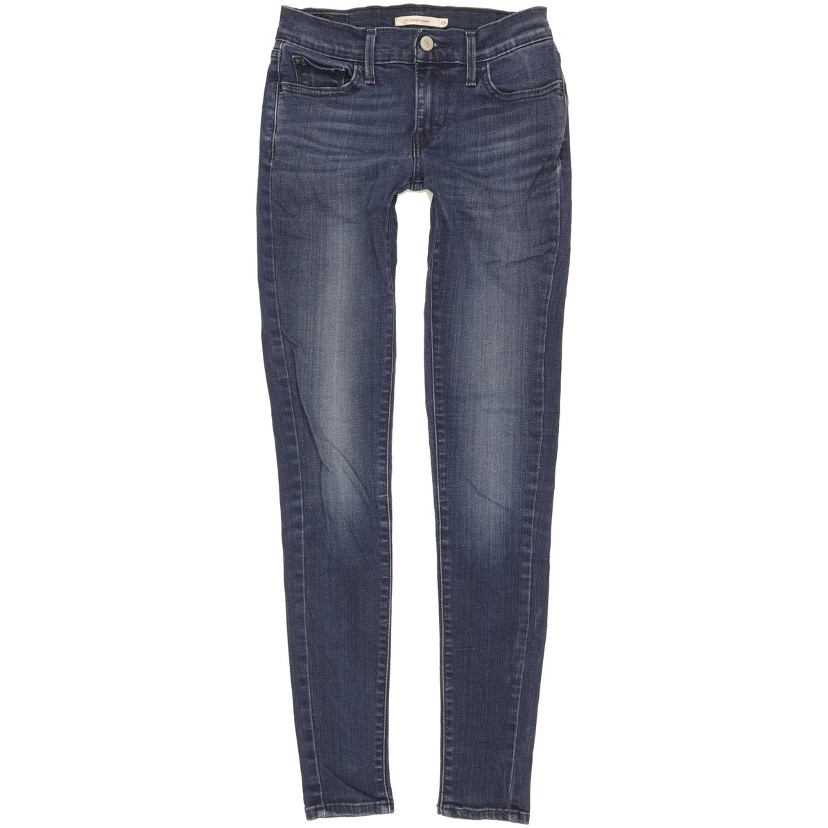 Levi's 710 Women Blue Skinny Slim Stretch Jeans W25 L31