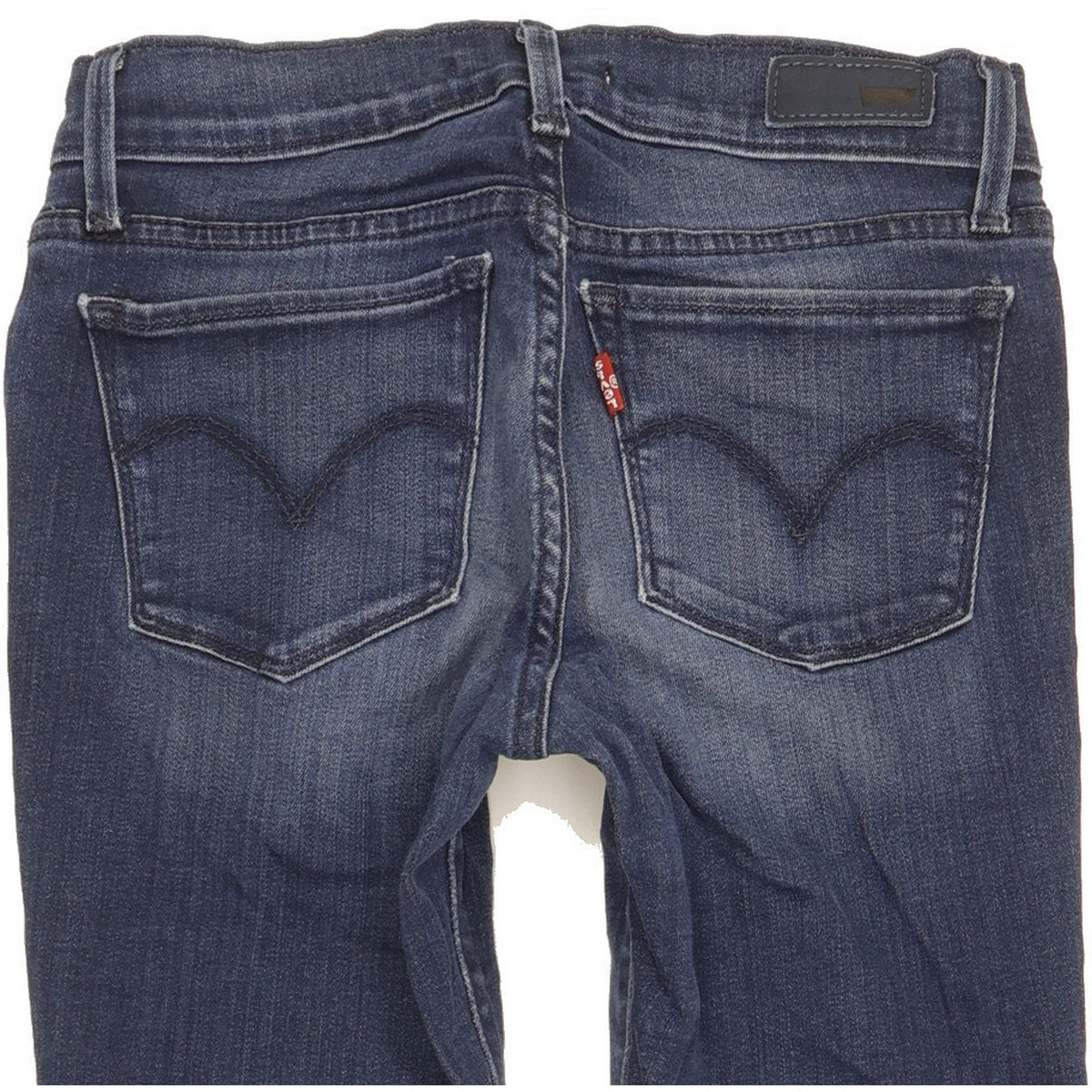 Levi's 710 Women Blue Skinny Slim Stretch Jeans W25 L31