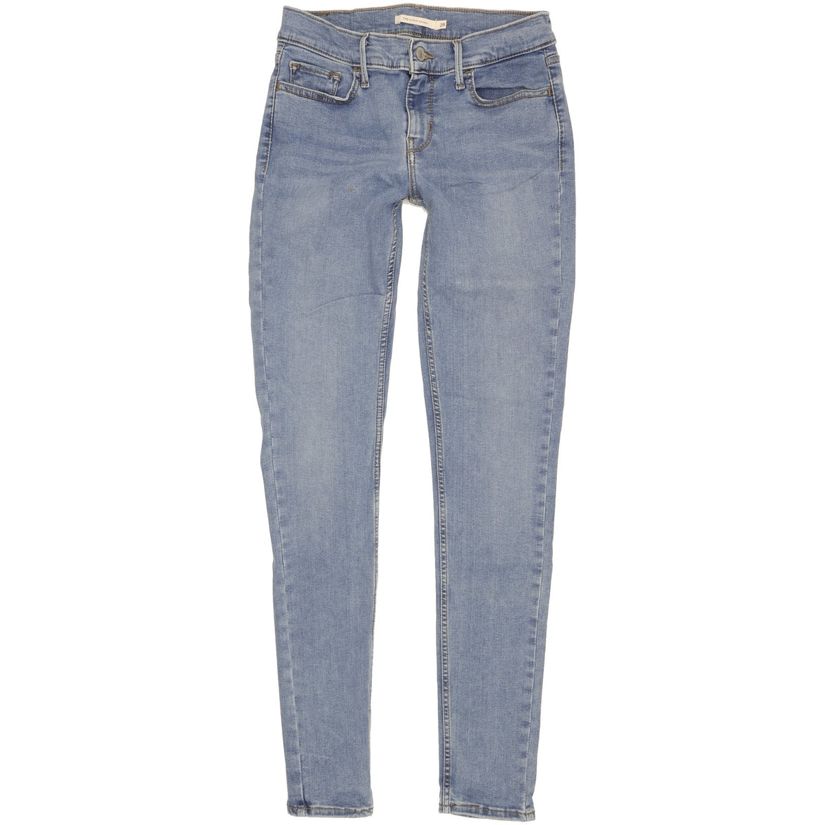 Levi's 710 Women Blue Skinny Slim Stretch Jeans W28 L32