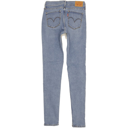 Levi's 710 Women Blue Skinny Slim Stretch Jeans W28 L32