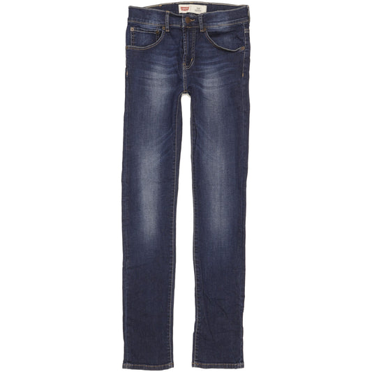 Levi's 510 Kids Blue Skinny Slim Stretch Jeans W26 L32