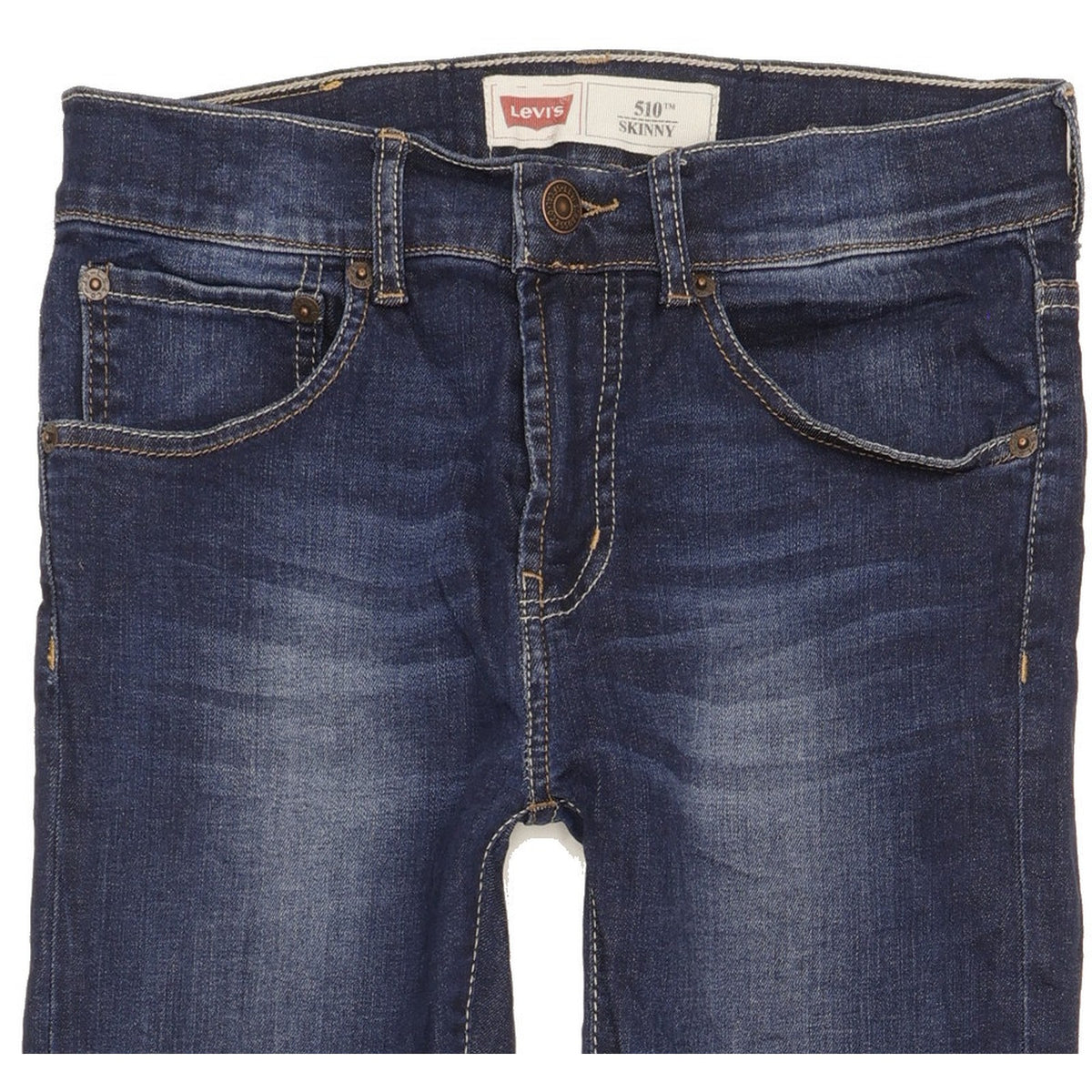 Levi's 510 Kids Blue Skinny Slim Stretch Jeans W26 L32