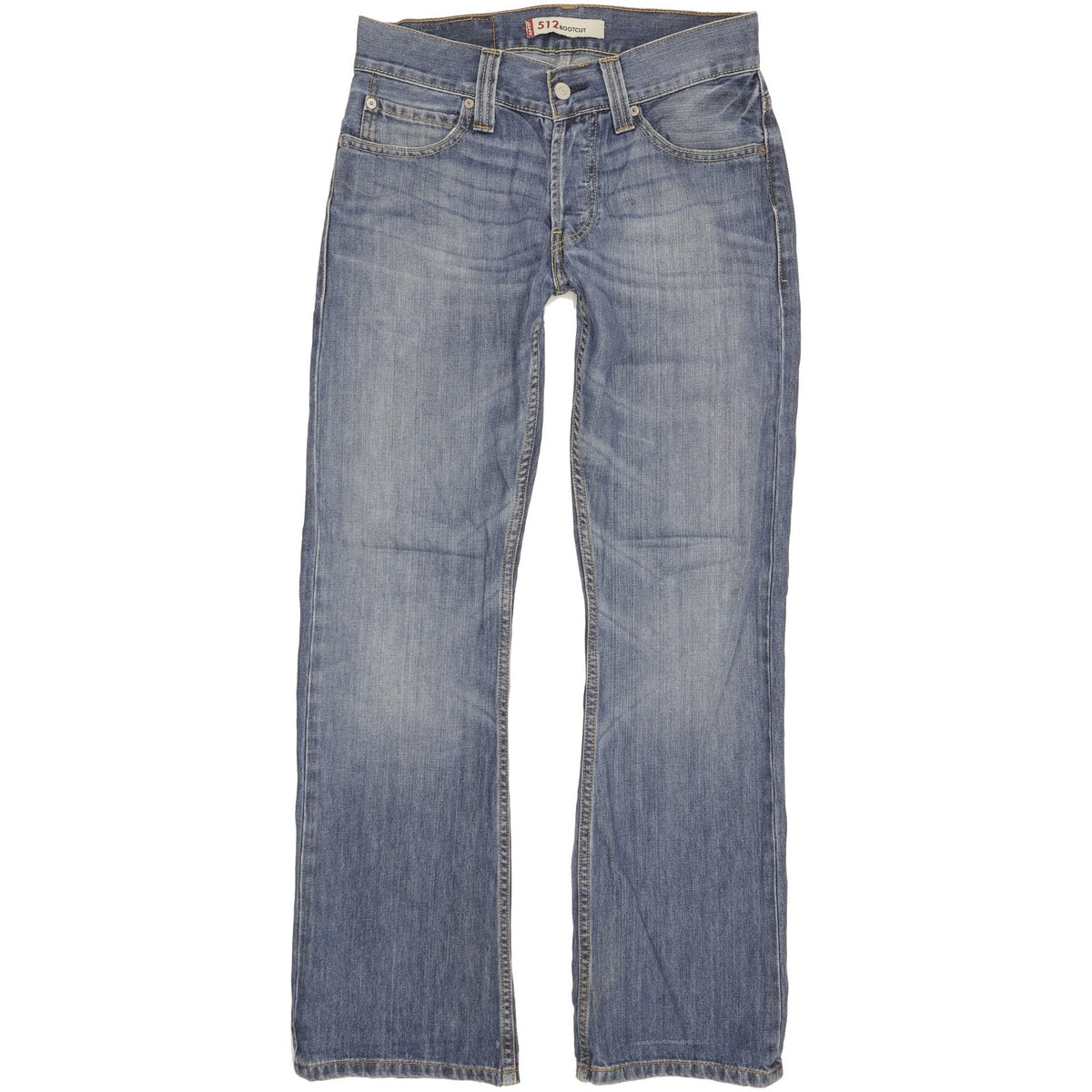 Levi's 512 Men Blue Bootcut Slim Jeans W30 L31