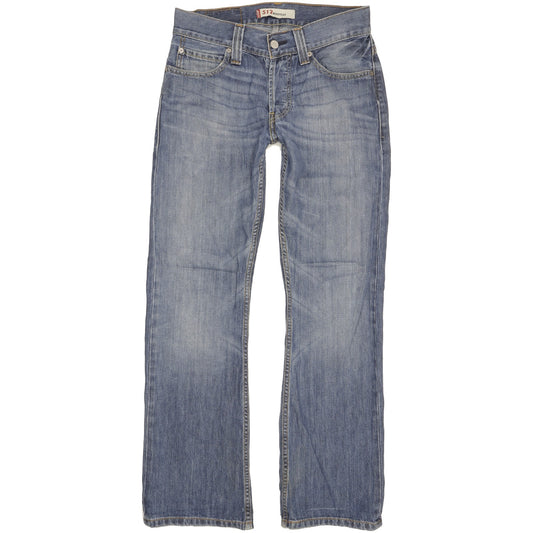 Levi's 512 Men Blue Bootcut Slim Jeans W30 L31