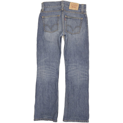 Levi's 512 Men Blue Bootcut Slim Jeans W30 L31