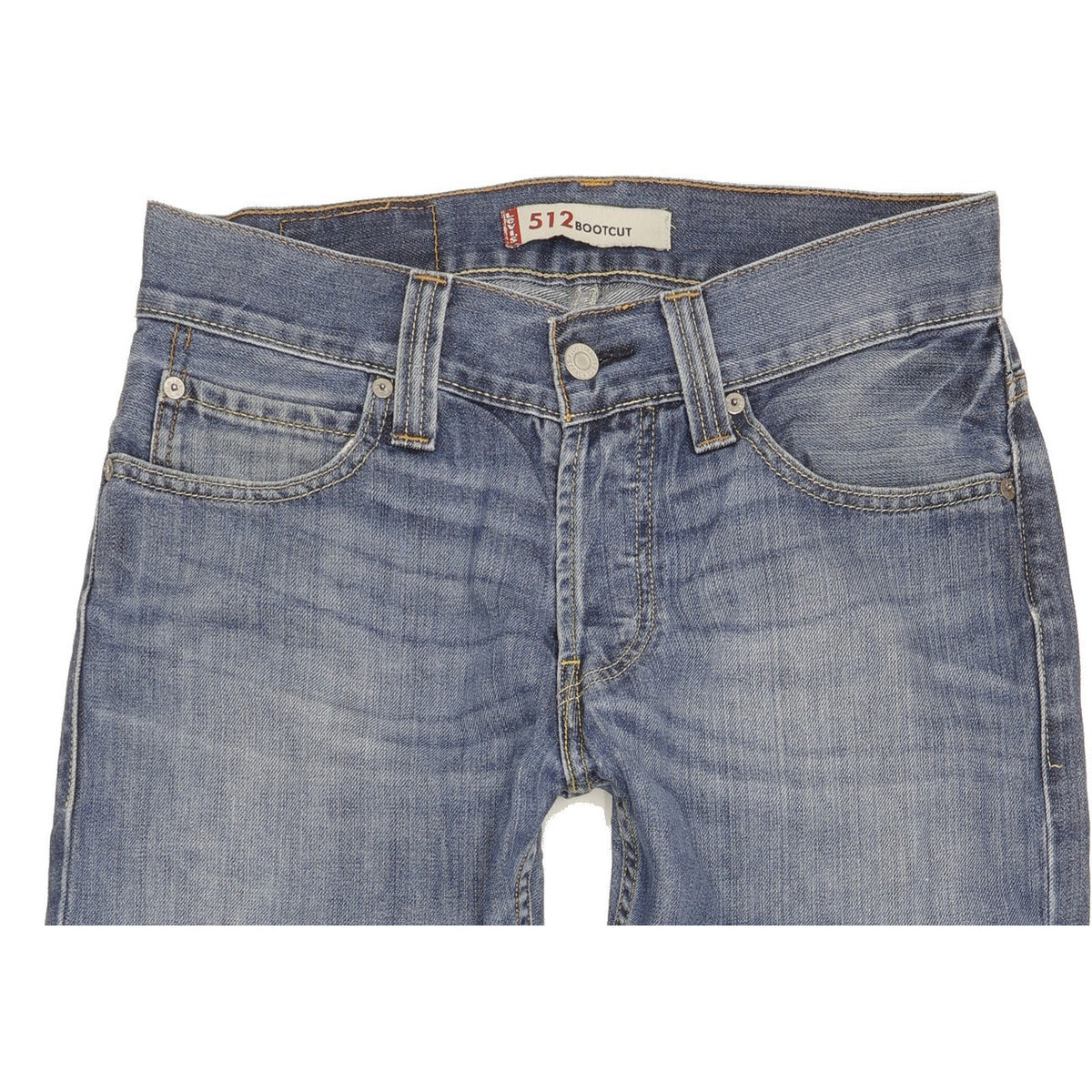 Levi's 512 Men Blue Bootcut Slim Jeans W30 L31