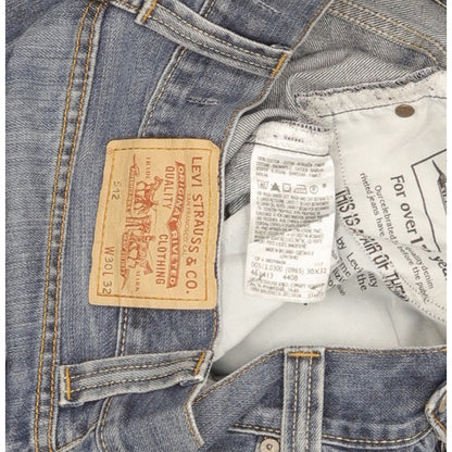 Levi's 512 Men Blue Bootcut Slim Jeans W30 L31