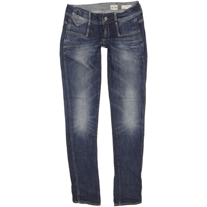 G-Star Cube Women Blue Skinny Slim Stretch Jeans W29 L33