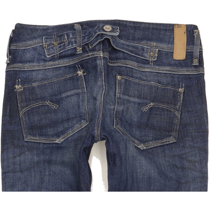 G-Star Cube Women Blue Skinny Slim Stretch Jeans W29 L33