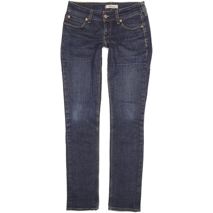Levi's 571 Women Blue Straight Slim Stretch Jeans W29 L33
