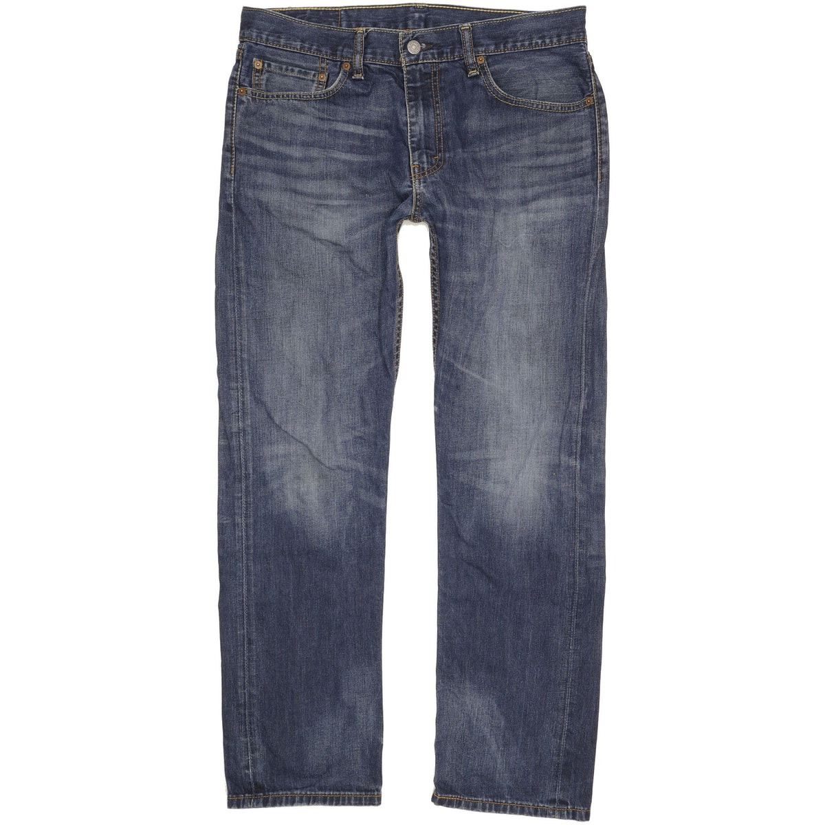 Levi's 504 Men Blue Straight Regular Jeans W34 L30