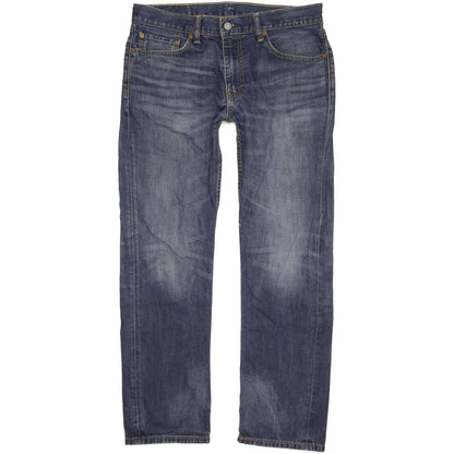 Levi's 504 Men Blue Straight Regular Jeans W34 L30