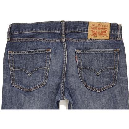 Levi's 504 Men Blue Straight Regular Jeans W34 L30