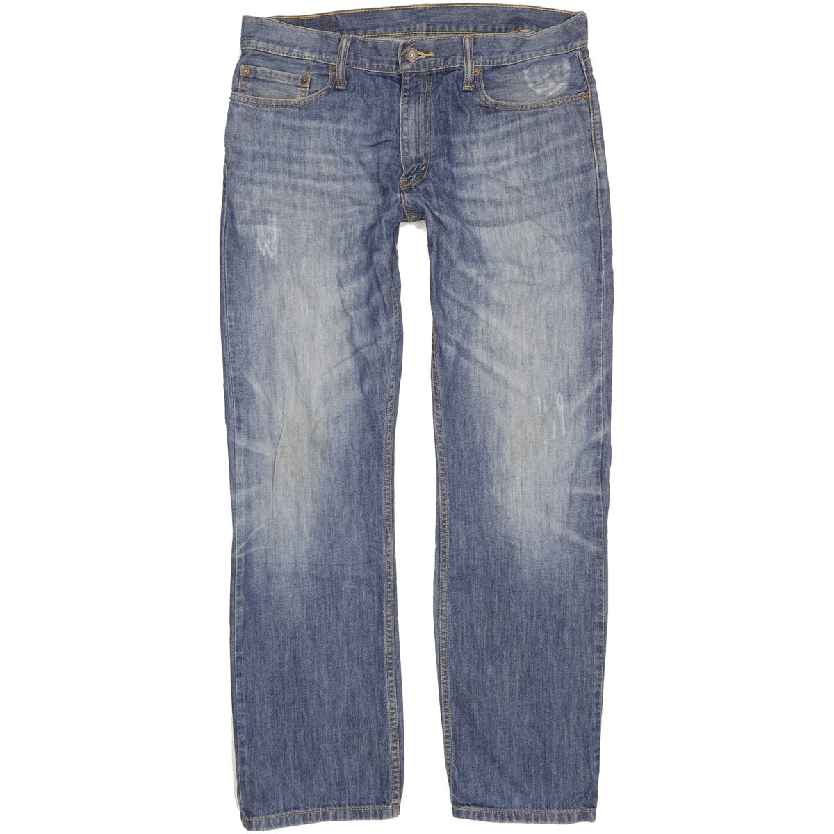 Levi's 514 Men Blue Straight Slim Jeans W36 L32