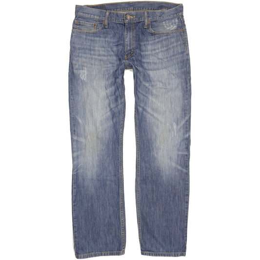 Levi's 514 Men Blue Straight Slim Jeans W36 L32