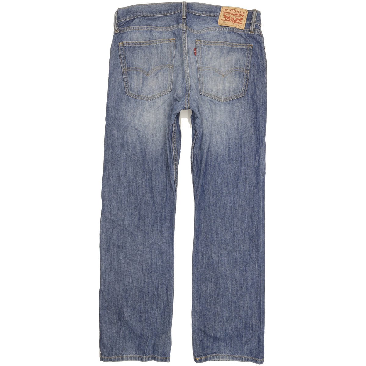 Levi's 514 Men Blue Straight Slim Jeans W36 L32