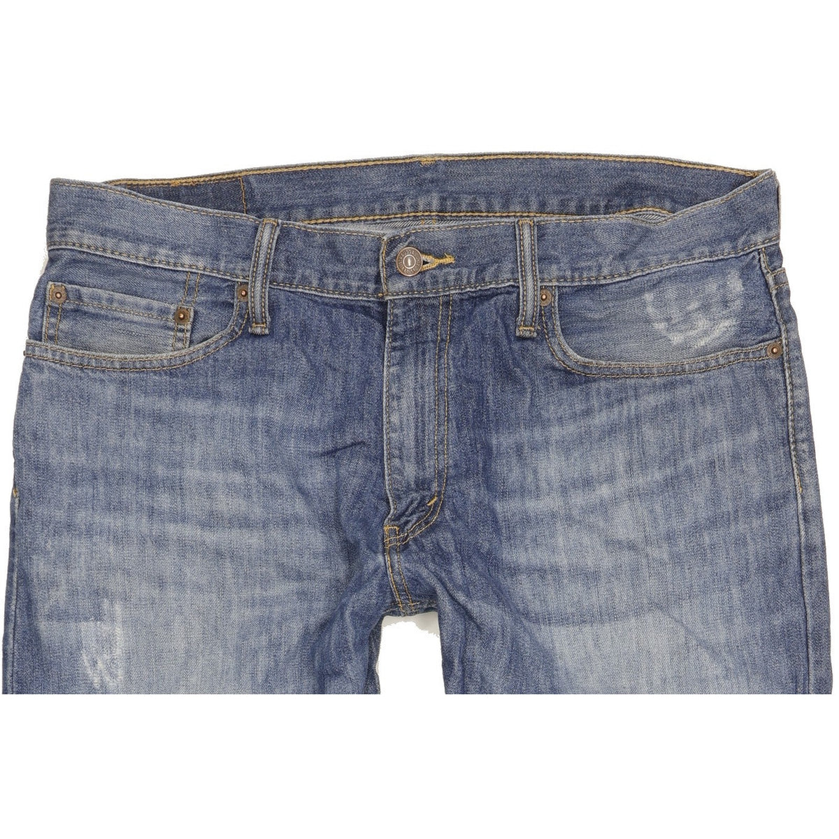 Levi's 514 Men Blue Straight Slim Jeans W36 L32