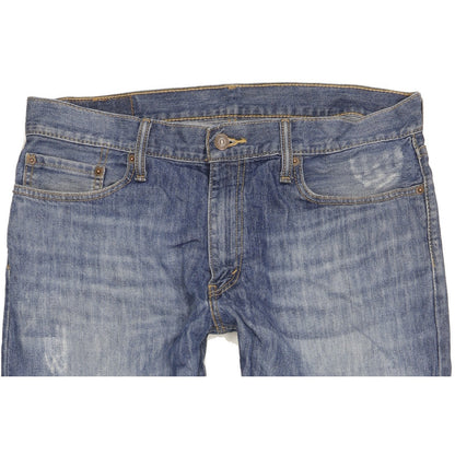 Levi's 514 Men Blue Straight Slim Jeans W36 L32
