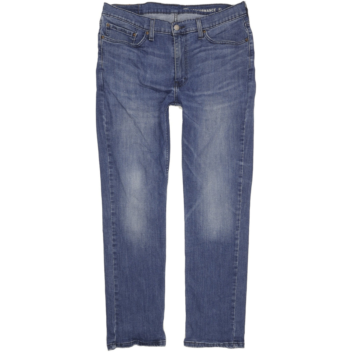 Levi's 514 Men Blue Straight Slim Stretch Jeans W36 L32
