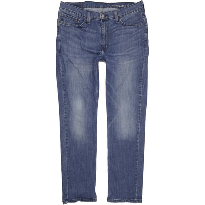 Levi's 514 Men Blue Straight Slim Stretch Jeans W36 L32