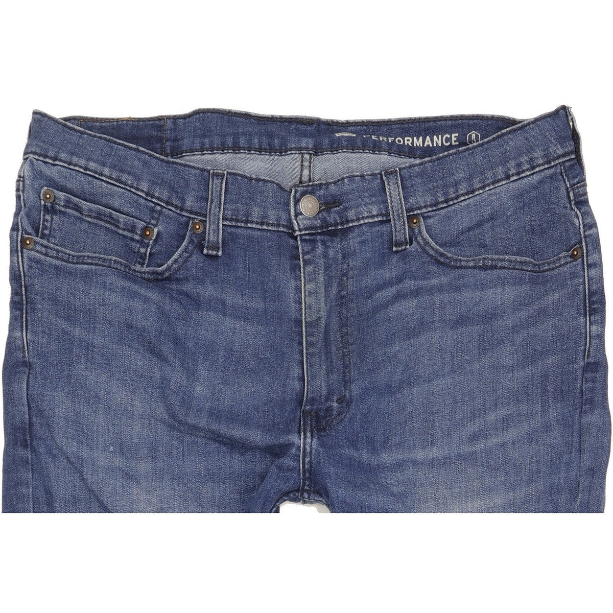 Levi's 514 Men Blue Straight Slim Stretch Jeans W36 L32