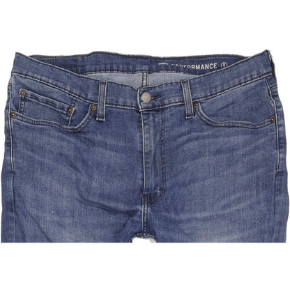 Levi's 514 Men Blue Straight Slim Stretch Jeans W36 L32
