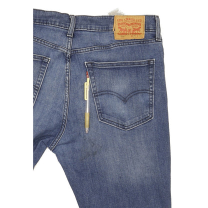 Levi's 514 Men Blue Straight Slim Stretch Jeans W36 L32