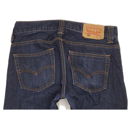 Levi's 506 Men Blue Straight Regular Jeans W32 L25