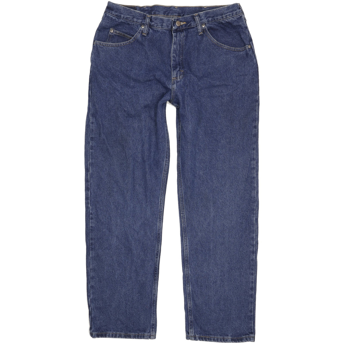 Wrangler Men Blue Straight Regular Jeans W35 L31