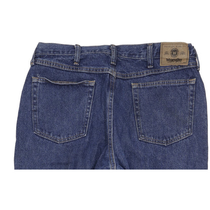 Wrangler Men Blue Straight Regular Jeans W35 L31