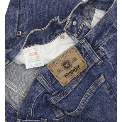 Wrangler Men Blue Straight Regular Jeans W35 L31